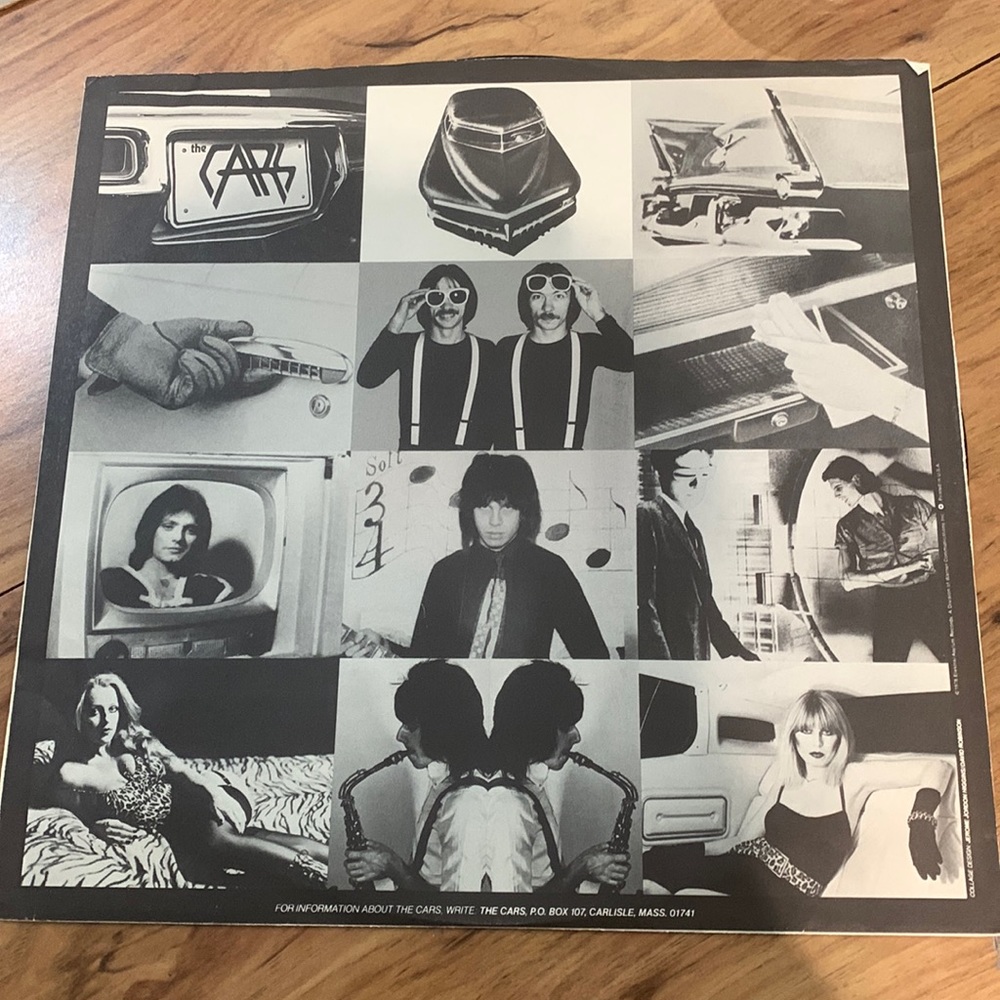 The Cars Vinyl - Picture 7 of 7